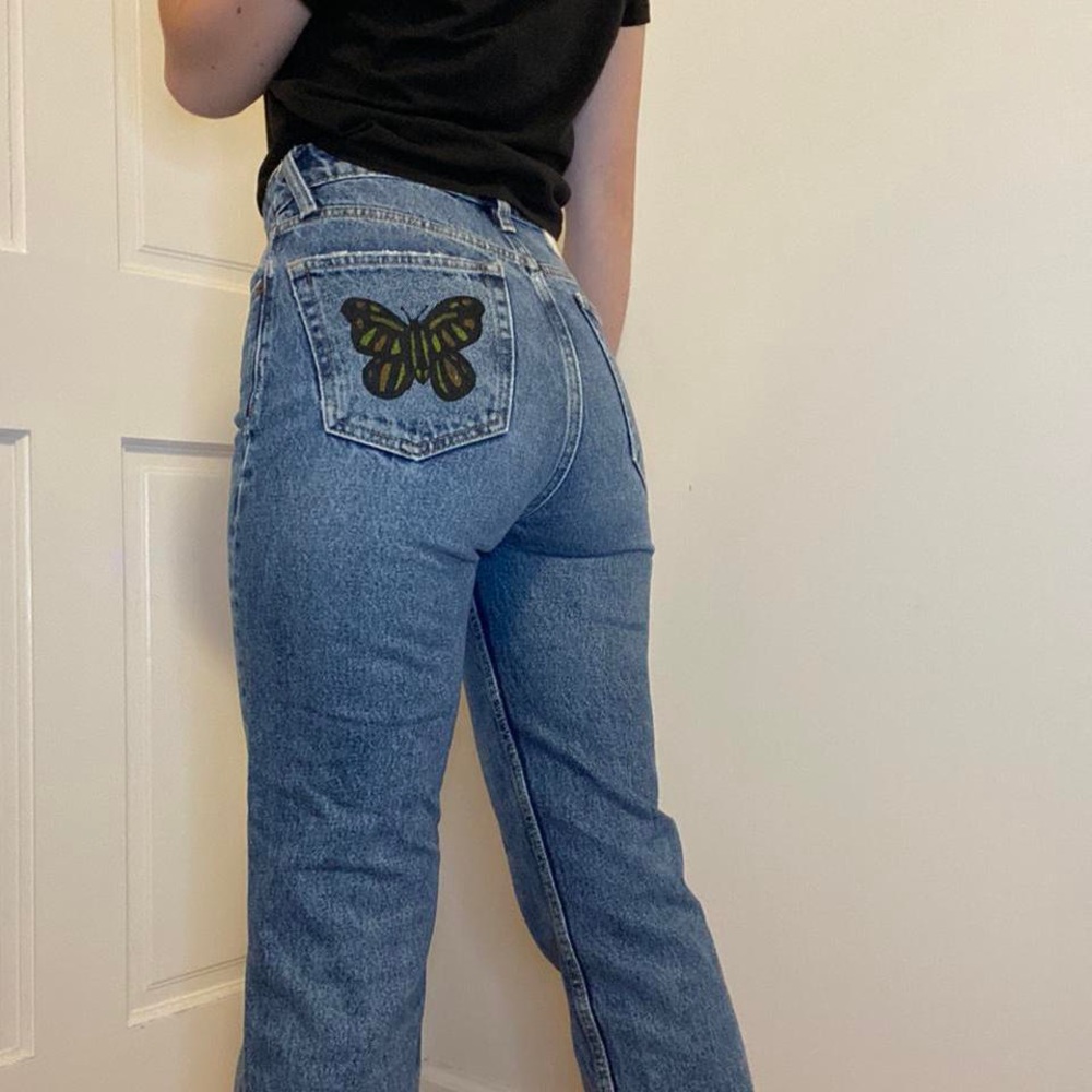 Zara Mid Blue Wash Jeans